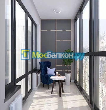 Заказать балкон в Дзержинском цена от 1320 руб | Остекление балконов и лоджий МосБалкон