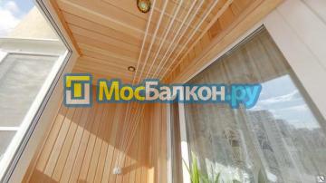отделка деревянной вагонкой