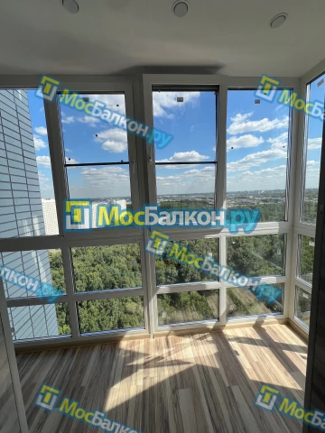 Панорамное остекление заказать под ключ по выгодной цене в Дзержинском от компании МосБалкон
