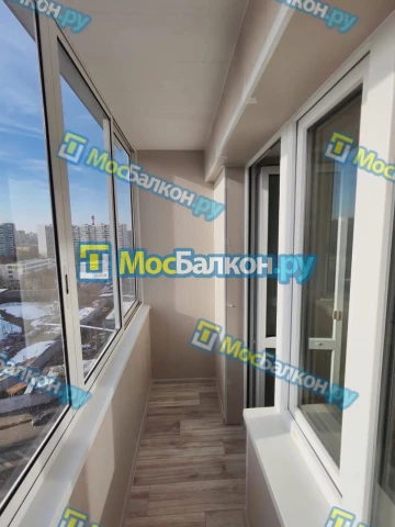 Заказать балкон в Дзержинском цена от 1320 руб | Остекление балконов и лоджий МосБалкон