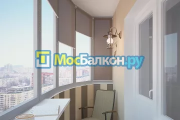 Заказать балкон в Дзержинском цена от 1320 руб | Остекление балконов и лоджий МосБалкон