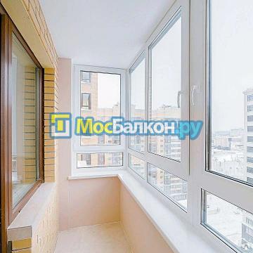 ОСТЕКЛЕНИЕ И ОТДЕЛКА балконов и лоджий В  БУТОВО ПАРК 2 Б