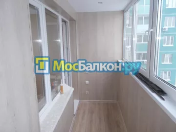 Алюминиевое остекление лоджий под ключ по доступным ценам в Дзержинском | МосБалкон