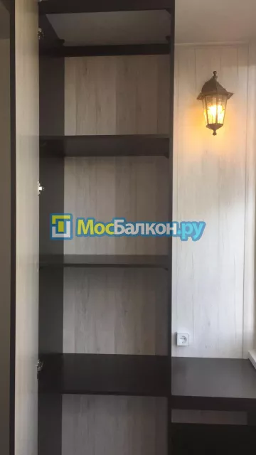 Шкаф на балкон купить в Дзержинском на заказ недорого от МосБалкон
