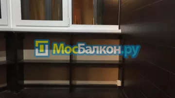 Шкаф на балкон купить в Дзержинском на заказ недорого от МосБалкон