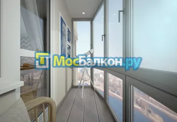 Заказать балкон в Дзержинском цена от 1320 руб | Остекление балконов и лоджий МосБалкон