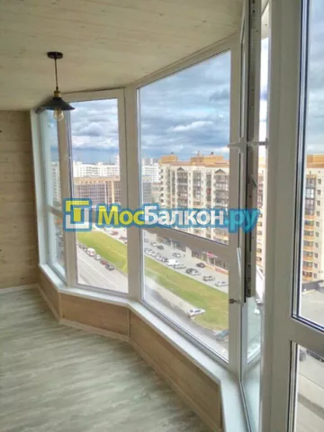 Заказать балкон в Дзержинском цена от 1320 руб | Остекление балконов и лоджий МосБалкон