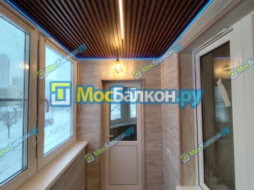 Балкон под ключ в Дзержинском | Выгодные цены на ремонт и отделку балконов и лоджий под ключ от 2700 руб. в МосБалкон