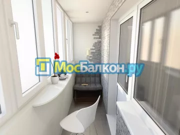 Заказать балкон в Дзержинском цена от 1320 руб | Остекление балконов и лоджий МосБалкон