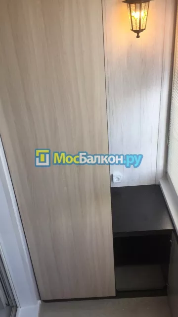 Шкаф на балкон купить в Дзержинском на заказ недорого от МосБалкон