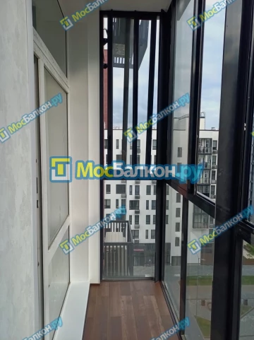 Панорамное остекление заказать под ключ по выгодной цене в Дзержинском от компании МосБалкон