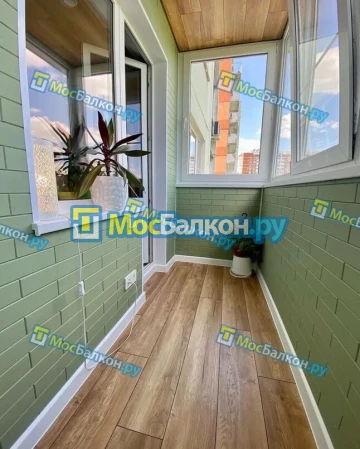 Заказать балкон в Дзержинском цена от 1320 руб | Остекление балконов и лоджий МосБалкон