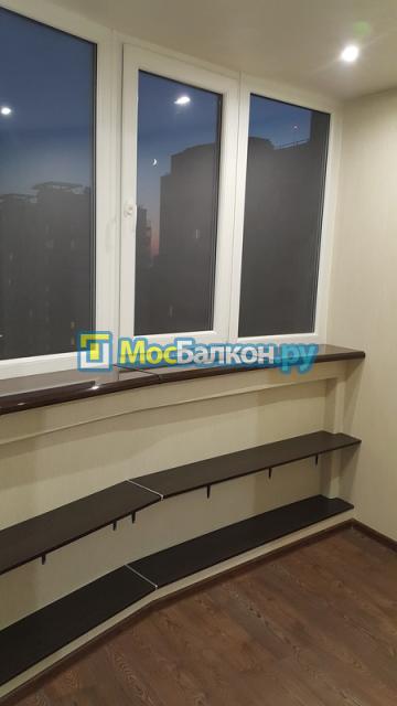Установка окон REHAU и отделка