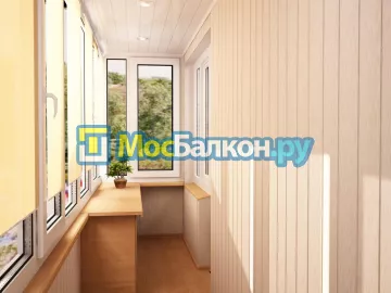 Заказать балкон в Дзержинском цена от 1320 руб | Остекление балконов и лоджий МосБалкон