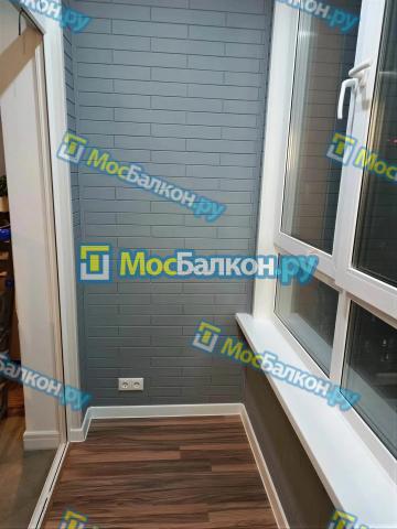 СТЕНОВОЙ ПАРКЕТ НА БАЛКОНЕ