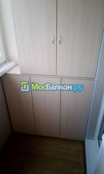 Шкаф на балкон купить в Дзержинском на заказ недорого от МосБалкон