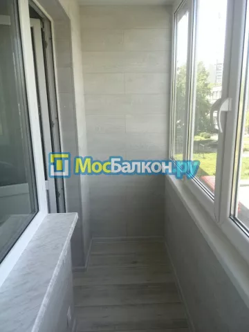 Алюминиевое остекление лоджий под ключ по доступным ценам в Дзержинском | МосБалкон