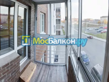 Заказать балкон в Дзержинском цена от 1320 руб | Остекление балконов и лоджий МосБалкон