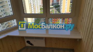 Остекление и отделка деревом