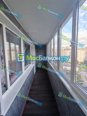 Заказать балкон в Дзержинском цена от 1320 руб | Остекление балконов и лоджий МосБалкон