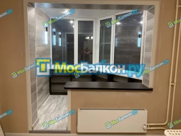 Объединение балкона и лоджии с комнатой в  Дзержинском