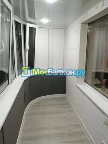 Пластиковое остекление лоджий под ключ по доступным ценам в Дзержинском | МосБалкон