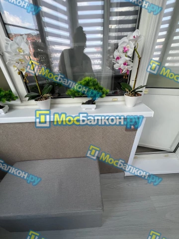 Заказать балкон в Дзержинском цена от 1320 руб | Остекление балконов и лоджий МосБалкон