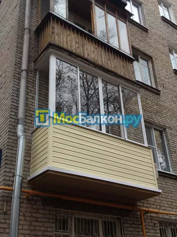 Заказать балкон в Дзержинском цена от 1320 руб | Остекление балконов и лоджий МосБалкон