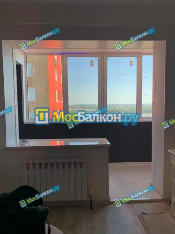 Объединение балкона и лоджии с комнатой в  Дзержинском