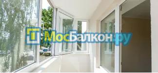 Тёплое ПВХ остекление rehau