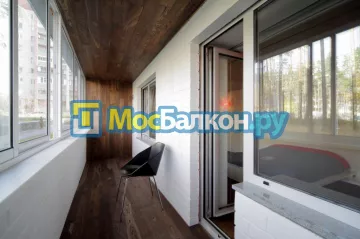 Заказать балкон в Дзержинском цена от 1320 руб | Остекление балконов и лоджий МосБалкон