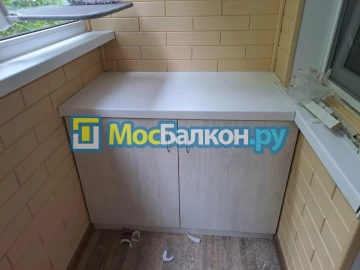 Шкаф на балкон купить в Дзержинском на заказ недорого от МосБалкон