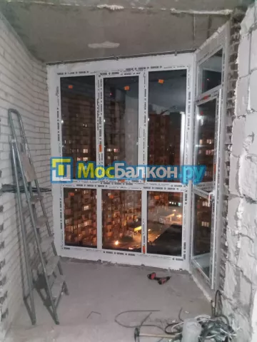 Панорамное остекление заказать под ключ по выгодной цене в Дзержинском от компании МосБалкон