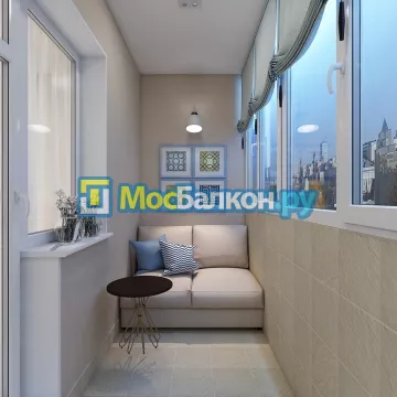 Заказать балкон в Дзержинском цена от 1320 руб | Остекление балконов и лоджий МосБалкон