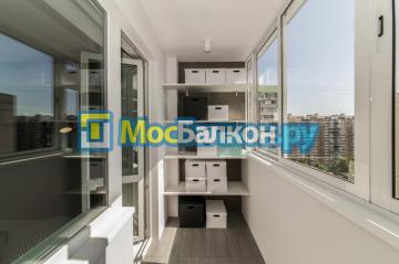 Остекление утепление и отделка балконов в новокосино