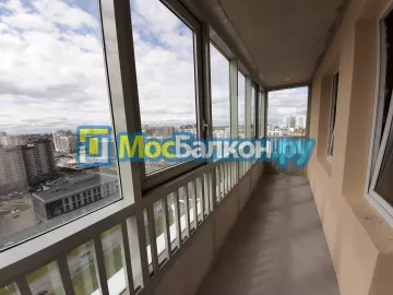 Заказать балкон в Дзержинском цена от 1320 руб | Остекление балконов и лоджий МосБалкон