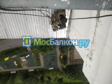 Установка и герметизация крыши