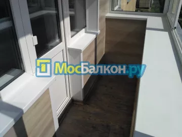 Заказать балкон в Дзержинском цена от 1320 руб | Остекление балконов и лоджий МосБалкон