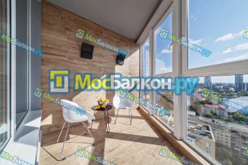 Панорамное остекление заказать под ключ по выгодной цене в Дзержинском от компании МосБалкон