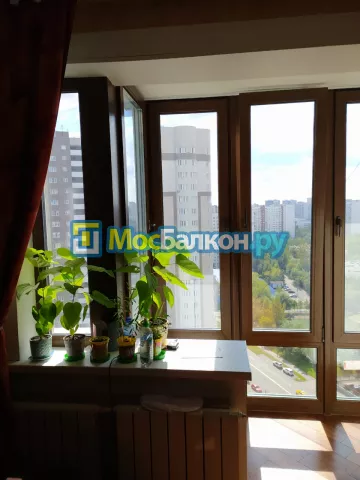 Панорамное остекление заказать под ключ по выгодной цене в Дзержинском от компании МосБалкон