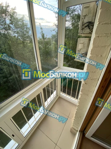 Панорамное остекление заказать под ключ по выгодной цене в Дзержинском от компании МосБалкон