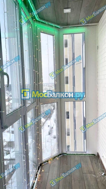 Панорамное остекление заказать под ключ по выгодной цене в Дзержинском от компании МосБалкон