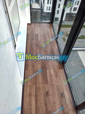 Панорамное остекление заказать под ключ по выгодной цене в Дзержинском от компании МосБалкон