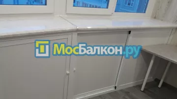 Шкаф на балкон купить в Дзержинском на заказ недорого от МосБалкон