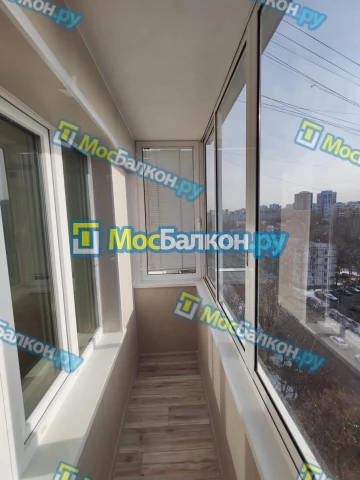 Заказать балкон в Дзержинском цена от 1320 руб | Остекление балконов и лоджий МосБалкон