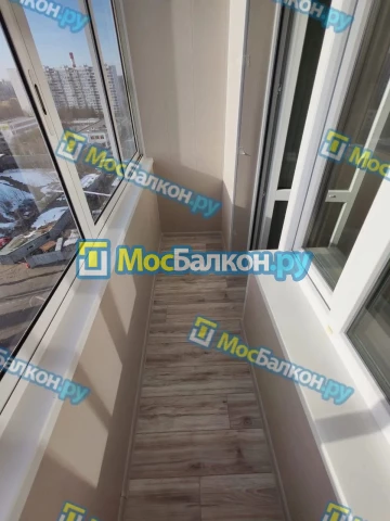 Заказать балкон в Дзержинском цена от 1320 руб | Остекление балконов и лоджий МосБалкон