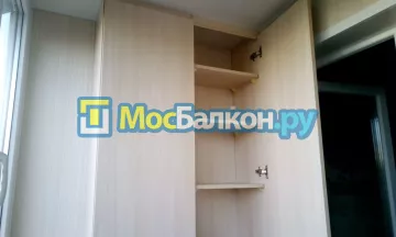 Шкаф на балкон купить в Дзержинском на заказ недорого от МосБалкон