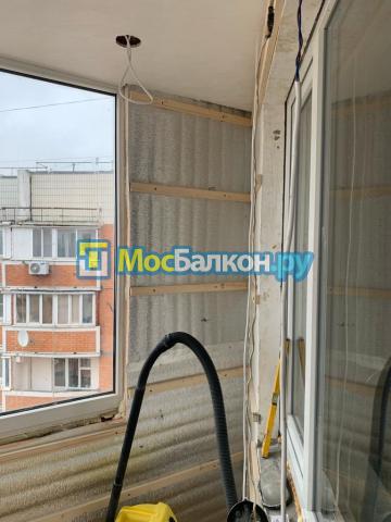ОТДЕЛКА ЛОДЖИИ В ДОМЕ СЕРИИ П44 Т УТЮЖОК