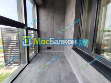 Панорамное остекление заказать под ключ по выгодной цене в Дзержинском от компании МосБалкон