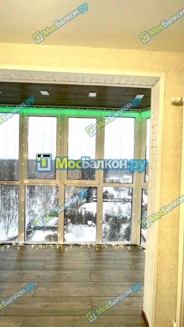 Панорамное остекление заказать под ключ по выгодной цене в Дзержинском от компании МосБалкон